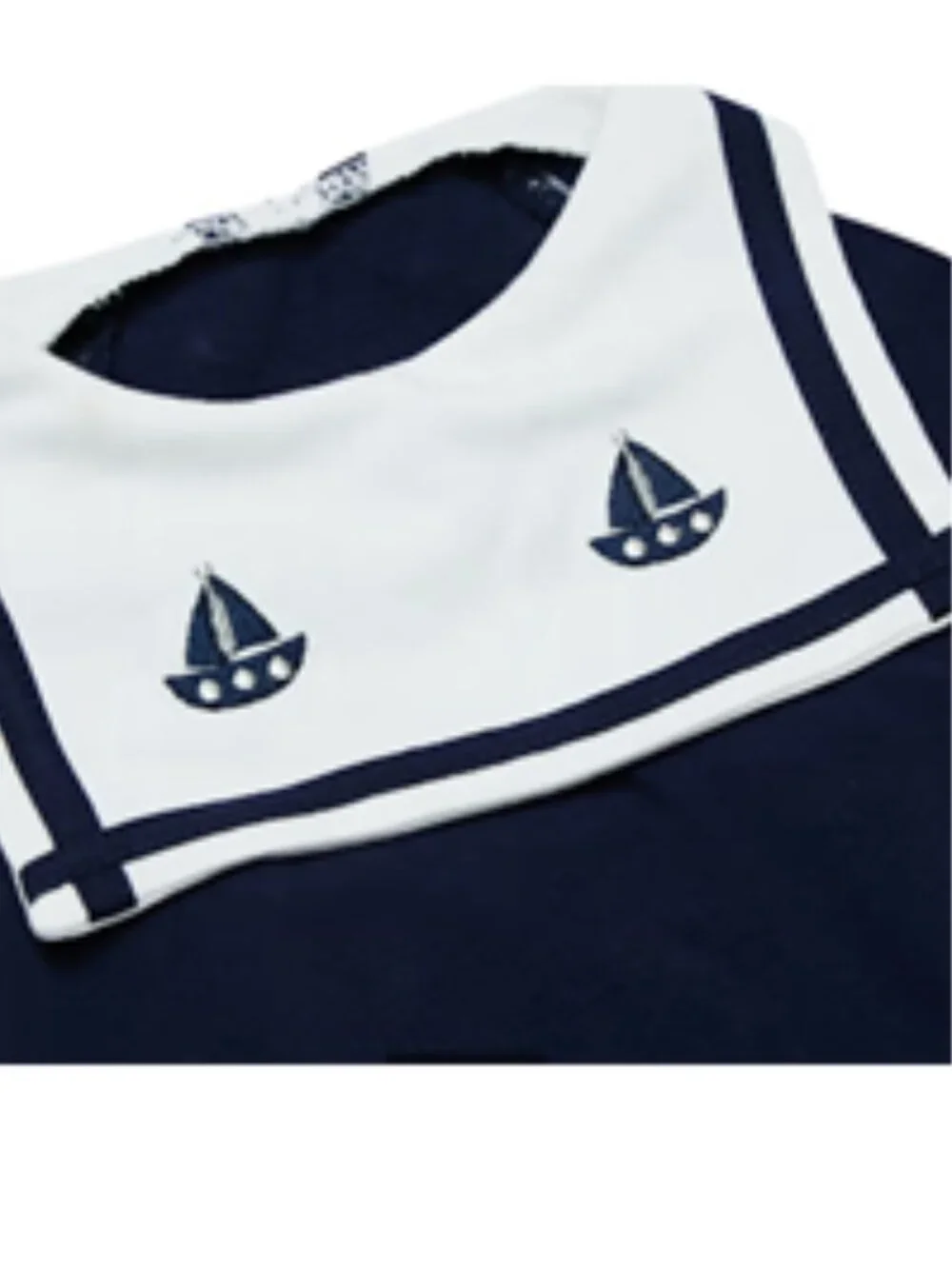 NWOT ~ Blueberry Navy Blue Summer Sailor Suit T-shirt for Dogs, Small